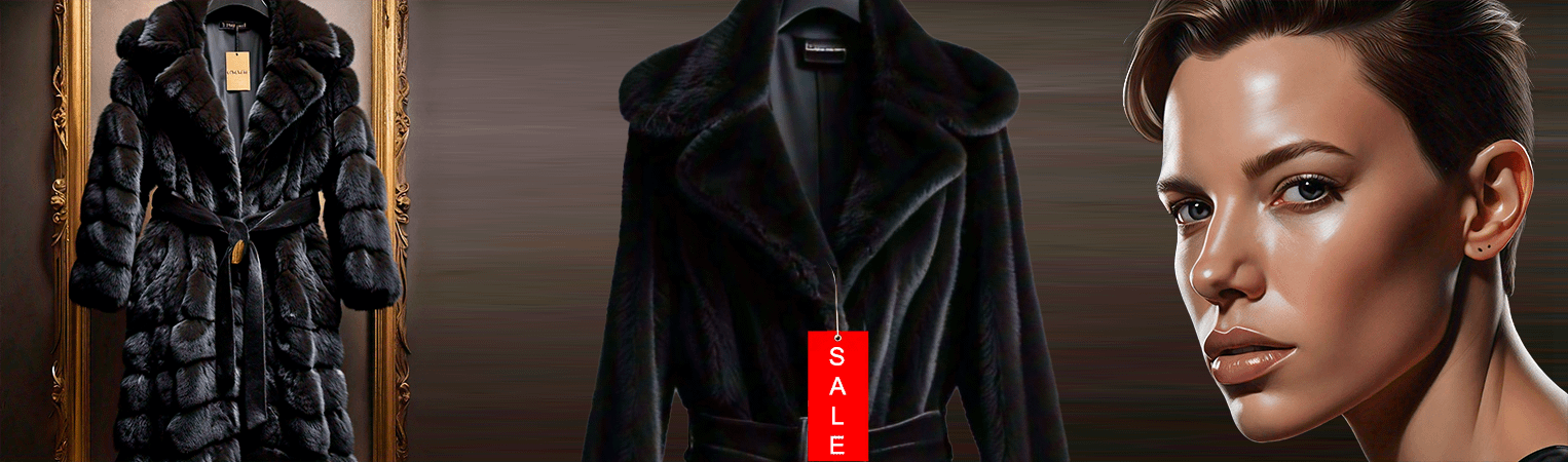 Full Length Black Mink Coat