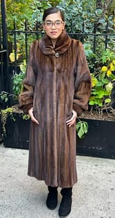 Pre Owned Demi Mink Coat