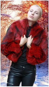 Fox Fur Bolero Sleeves