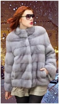 mink fur jacket