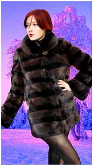 mink fur jacket