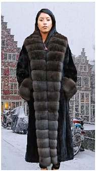 mink coat russian sable