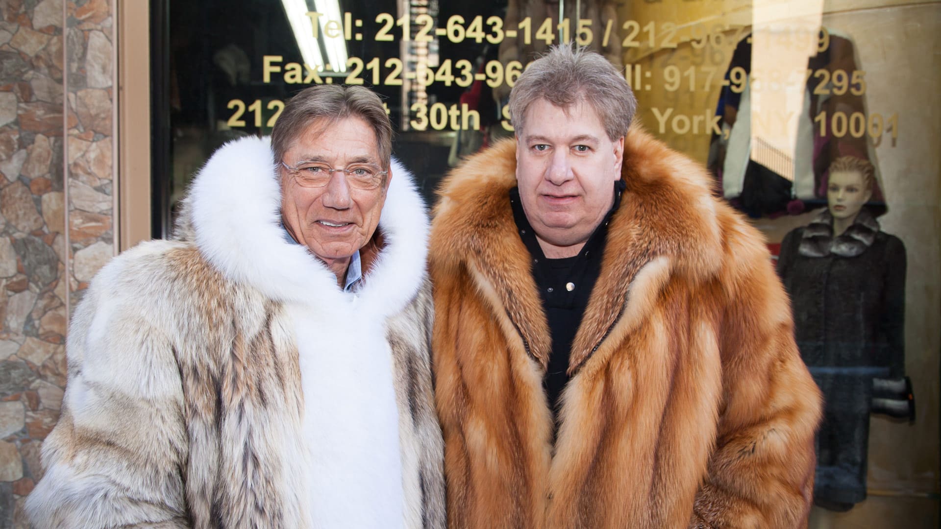 Joe Namath Marc Kaufman Furs