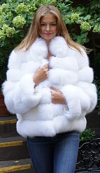 White Fox Jacket