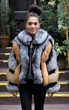 Silver Red Fox Jacket