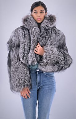 Silver Fox Bolero Jacket