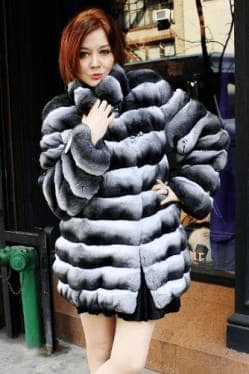 Stunning Chinchilla Fur Jacket