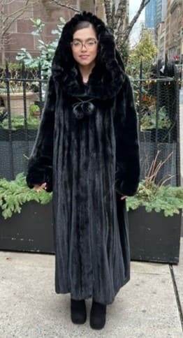 Blackglama ranch mink coat