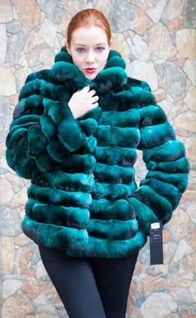 7 Fur Coats mink fur with white heels