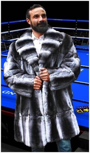 Mens Chinchilla Coat