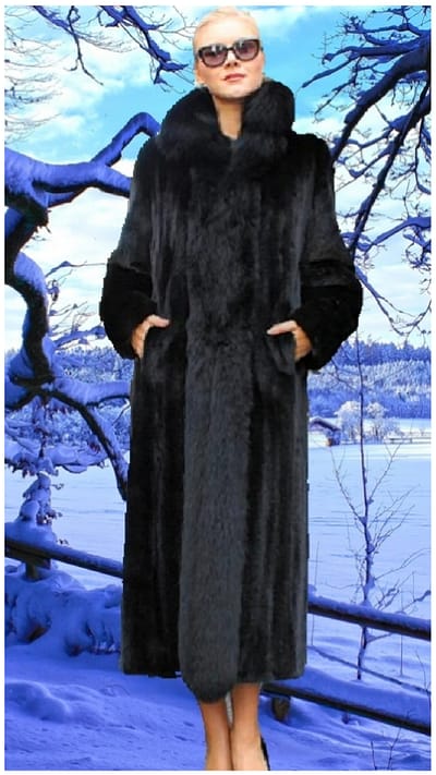 mink fur coat