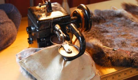 Repair work at Marc Kaufman Furs