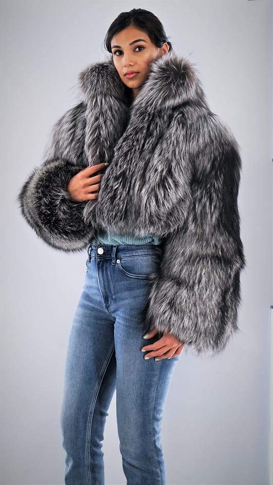 Silver Fox Bolero Jacket