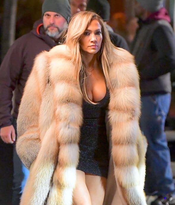 JLO Jennifer Lopez Rocks Marc Kaufman Fur For Hustlers Movie