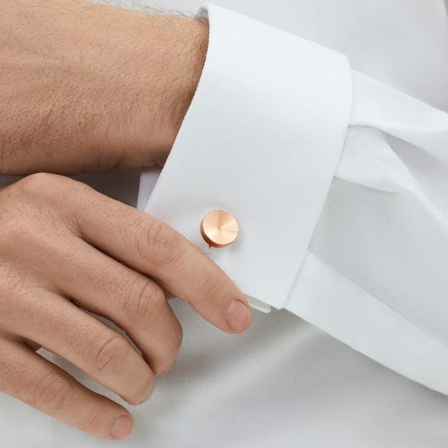 Alexander Copper Cufflinks