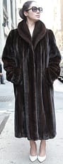 Mahogany MInk Coat