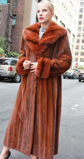 Repurpose Mink Coat Into A Mink Throw Blanket